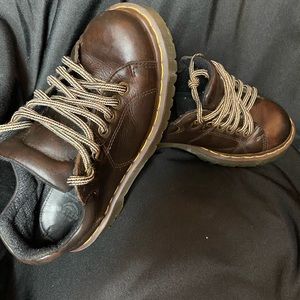 Dr. Martin’s Brown Leather Shoes